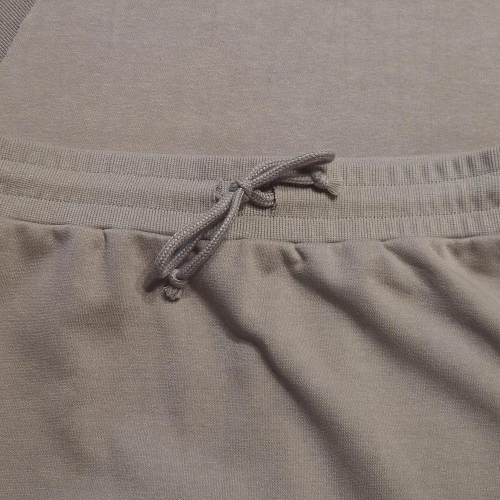 Tart Collections Hasma Oatmeal Drawstring Midi Skirt NWT High Low Raw Hem - Picture 6 of 14